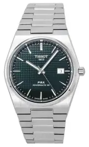 Tissot T-Classic PRX Powermatic 80 Swiss Made Superluminova Dial 100M Mens Watch