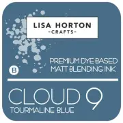 Lisa Horton Crafts Cloud 9 Dye Based Matte Blending Ink Pad-Tourmaline Bue 5A002