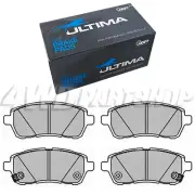 Front Disc Brake Pads For~Suzuki Swift Sport AZH416 FZC32S 1.6L M16A 2011~2017