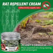 Rat Repellent Cream Horticultural Household Rat Repellent Vegetable Garden Extracts Plant Essence To Avoid Rats 120g -NMAOV