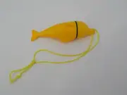 YELLOW DOLPHIN SHAPE BEACH SWIM POOL H20 PROOF STORAGE CONTAINER MONEY VALUABLES