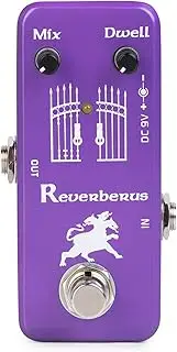 Movall MP-311 Reverberus Guitar Effect Pedal - Spring Reverb Effect Pedal with True Bypass