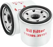 laffoonparts 2 Pcs 119305-35151 Engine Oil Filter, Replacement for Yanmar 1GM 2GM 3GM 3JH2 3YM20 3YM30, Replaces 119305-35170