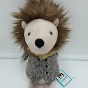 Jellycat Riverside Rambler Hedgehog Plush Stuffed Animal Soft Toy Tweed Brown