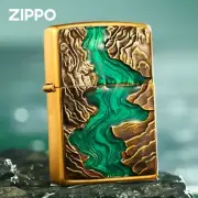 Collectable Zippo Lighter Limited Edition Golden River Stream Design