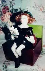 "Ladybug Ladybug" Cloth Art Doll Pattern by Rebekah Holloway