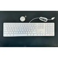 在飛比找蝦皮購物優惠-Apple KeyBoard USB 蘋果鍵盤含數字鍵 A1