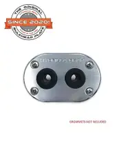 Hydrilla Gear's Bulkhead Plate: Power-Pole Models, Silver