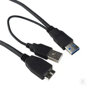 別人也買 USB 3.0外接硬碟傳輸連接線 雙頭USB轉Micro-B 傳輸線 供電線