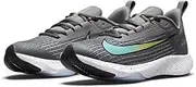 [Nike] Kids Air Zoom Speed 2 (GS) Running Shoes (6, Gunsmoke/Dynamic Turquoise, Numeric_6)