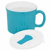 Corningware Colours Pop-Ins Pool 20-oz Mug w/Lid