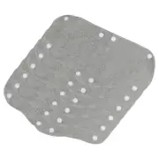 6Pcs Hard Hat Sweatband Cotton Helmet Liner Sweating Pads Gray