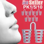 Anti Snore Stopper Nose Clip Nasal Dilators Aid Device Sleep Apnea Stop Snoring