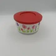 Tupperware Container Tulip Twist, Stack & Store Seal 550ml