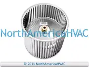 Universal Squirrel Cage Blower Wheel 10.5 x 6 x 5/8 Clockwise CW Convex