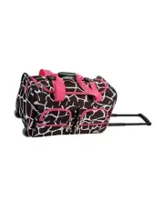 NEW ROCKLAND 22" Carry-On Rolling Duffle Bag