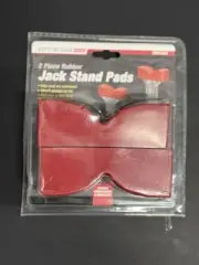 Jack Stand Pads 2 pc Rubber Pittsburgh Auto. Fits Our 3 & 6 Ton Jack Stands NEW