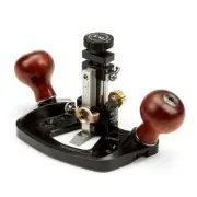 KM-17 Pro Router Plane Die Steel Body Adjustable Fence with CAM Lock Depth Stop