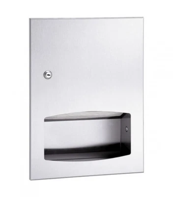 Presale Bradley Contemporary 2442 Paper Towel Dispenser - Silver Recessed