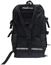Huabrve Motorcycle Backpack,Waterproof Helmet Backpack for Men