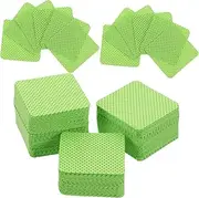 ASAKKURA Super Absorbent Lint Nail Wipes Set Eyelash Glue Remover Pads Nail Polish Cleaning Cotton Pads for Home Salon