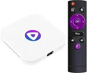 Android 13.0 TV Box, LEFFOT M1 4K Ultra HD Streaming Device for TV, 4GB RAM + 64GB ROM, Smart TV Box with HDR10, 2.4G & 5G Dual-Band Wi-Fi 5, BT 4.0, RK3528A Quad Core A53 64 bit