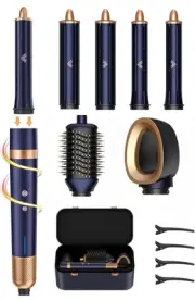 Hair Dryer Brush 6 in 1 Professional Hot Air Brush Set High-Speed Negative Ionic