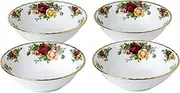 [Royal Albert] Old Country Roses Bowls 4 Piece Set, Multicolour