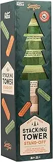 Professor Puzzle | Stacking Tower Stand-Off | Ages 8+ | 2+ Players