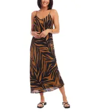 Karen Kane Bias Cut Midi Dress