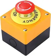 BEALIFE Strong Sealing Emergency Stop Switch for Environments Safety Emergency Push Buttons Switch Push Button Switch