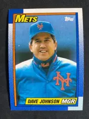 1990 TOPPS #291 DAVE JOHNSON NM-MT BASEBALL CARD