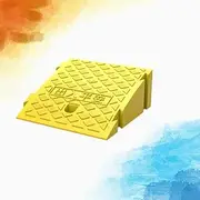 4" 5" 6" 7" Rise Height Threshold Ramp Portable, Non-Slip Wheelchair Ramp, Rubber Kerb Ramp for Loading Dock Bike Vehicle Warehouse Sidewalk Wheelchair(25 * 45 * 19/10 * 18 * 7.5in)