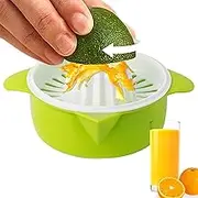 Manual Citrus Juicers - Hand Squeezer for Oranges, Lemon and Lime Juicers | Stainless Steel Citrus Juicer, Heavy Duty Manual Juicer, Portable Juicing Tool for Fresh Homemade Drinks