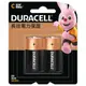 Duracell 金頂 鹼性電池2號 2入