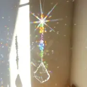 Suncatcher Rainbow Clear Crystal Prism Patio Decor Yard Art Tree/Home/Windows