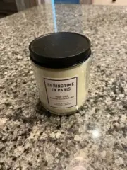 SPRINGTIME IN PARIS 7 OZ MEDIUM JAR CANDLE BATH BODY WORKS WHITE BARN