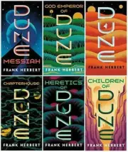 DUNE by Frank Herbert 6 BOOK SERIES SET COLLECTION GIFT NEW (As Pictured)