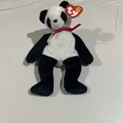 Fortune the Bear TY Beanie Babies RARE COLLECTABLE VINTAGE Plush NEW Mint