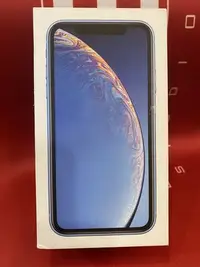 在飛比找Yahoo!奇摩拍賣優惠-iPhone XR Blue  128GB空機盒子（沒有手機