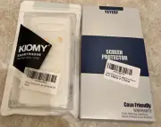 Galaxy S10 Case Clear with Design Shockproof Bumper & Screen Protector