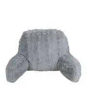 [Easy Rest] Faux Fur Backrest Microchip in Grey