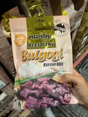 2 x Mariani Beef Jerky Bulgogi Korean BBQ 350g Pack Premium 100% Australian