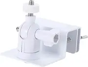 CWOQOCW Gutter Mount for Camera Weatherproof Gutter Bracket Screw Adapter for Solar Panel(White)
