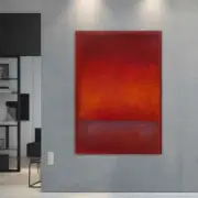 Mark Rothko Red Modern Abstract Paint Wall Art Canvas Unframed Print Art