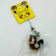 Eevee Pokemon Keychain Strap Mini Figure Gotochi rickshaw Nintendo Japan F/S