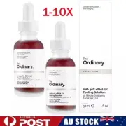 1-10X THE ORDINARY AHA 30%+BHA 2% Peeling Solution 30ml Clear Blemishes & Pores