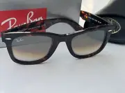 NEW Ray-Ban RB2140 Original WAYFARER 902/51 Gradient Brown Sunglasses 50mm