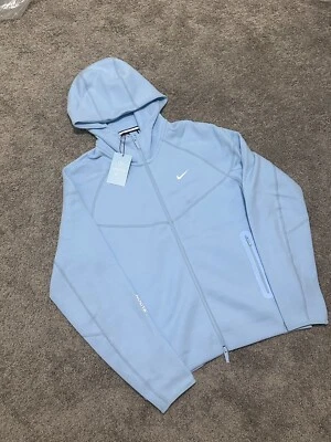 OG Nike NOCTA Tech Fleece Full-Zip Hoodie COBALT BLUE TINT Men's NWT - Size M