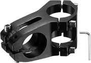 uxcell 31.8mm Bike Stem 45mm Aluminum Alloy Bicycle Handlebar Stem with Hex Wrench for Mountain Road Bike BMX MTB Cycling, Sand Black